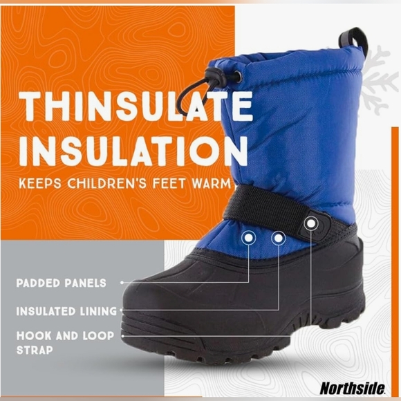 Kids size 6 snow boots EUC - Picture 2 of 5